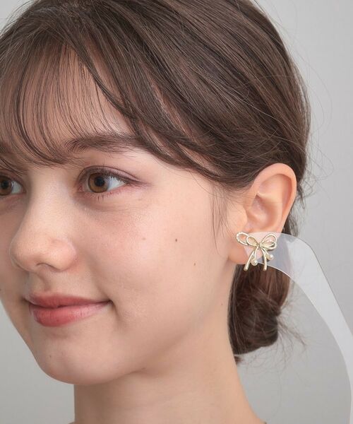 Couture Brooch / クチュールブローチ ピアス・イヤリング | リボンモチーフピアス | 詳細5