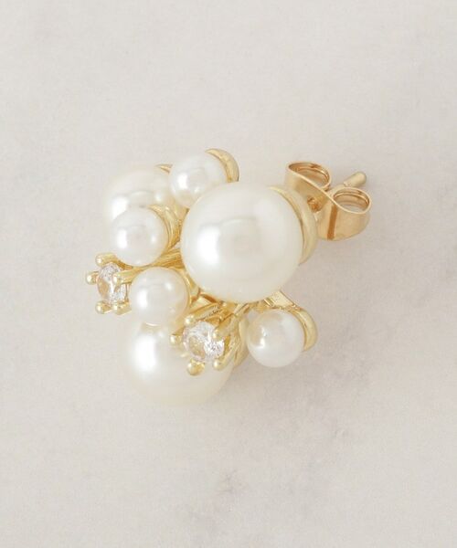 Couture Brooch / クチュールブローチ ピアス・イヤリング | パール調ビジューピアス | 詳細2