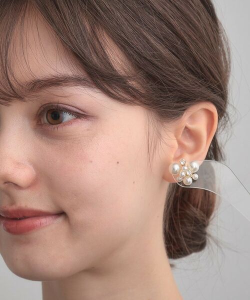 Couture Brooch / クチュールブローチ ピアス・イヤリング | パール調ビジューピアス | 詳細5