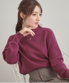 Couture Brooch / クチュールブローチ ニット・セーター | 【ゆるふわ・通勤】リッシュアンゴラ バックパール調ニット