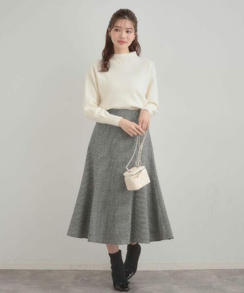 Couture Brooch / クチュールブローチ ニット・セーター | 【ゆるふわ・通勤】リッシュアンゴラ バックパール調ニット | 詳細11