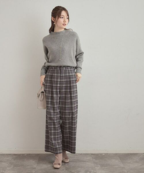 Couture Brooch / クチュールブローチ ニット・セーター | 【ゆるふわ・通勤】リッシュアンゴラ バックパール調ニット | 詳細13