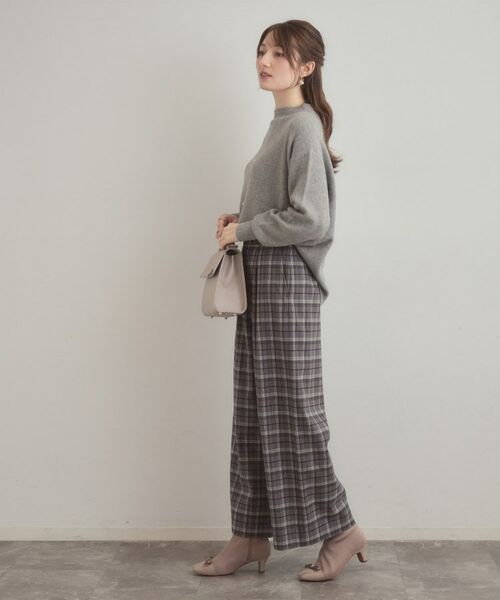 Couture Brooch / クチュールブローチ ニット・セーター | 【ゆるふわ・通勤】リッシュアンゴラ バックパール調ニット | 詳細14