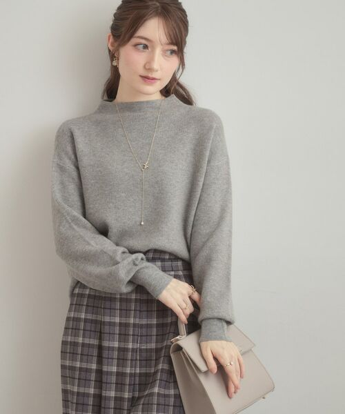 Couture Brooch / クチュールブローチ ニット・セーター | 【ゆるふわ・通勤】リッシュアンゴラ バックパール調ニット | 詳細17