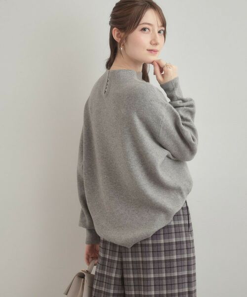 Couture Brooch / クチュールブローチ ニット・セーター | 【ゆるふわ・通勤】リッシュアンゴラ バックパール調ニット | 詳細18