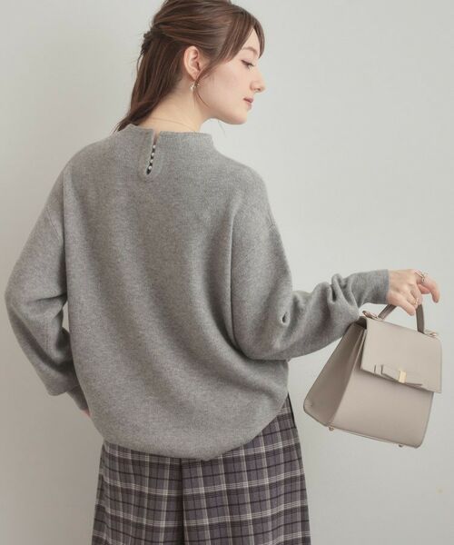 Couture Brooch / クチュールブローチ ニット・セーター | 【ゆるふわ・通勤】リッシュアンゴラ バックパール調ニット | 詳細19