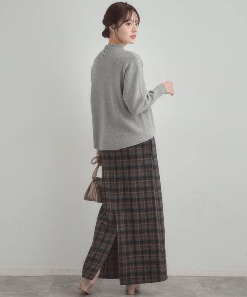 Couture Brooch / クチュールブローチ ニット・セーター | 【ゆるふわ・通勤】リッシュアンゴラ バックパール調ニット | 詳細21