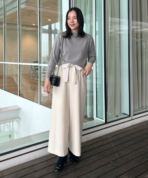 Couture Brooch / クチュールブローチ ニット・セーター | 【ゆるふわ・通勤】リッシュアンゴラ バックパール調ニット | 詳細23