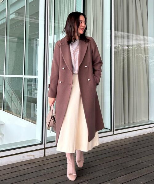 Couture Brooch / クチュールブローチ ニット・セーター | 【可愛く着映える・華やか】リボンジャカード ニットトップス | 詳細21