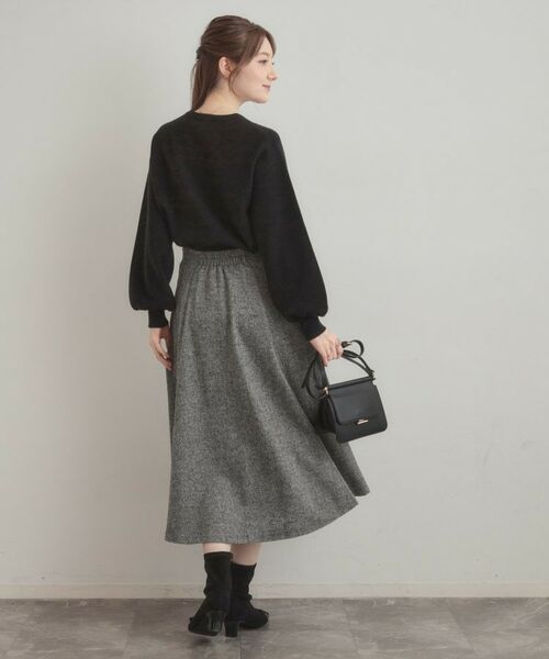 Couture Brooch / クチュールブローチ ニット・セーター | 【可愛く着映える・華やか】リボンジャカード ニットトップス | 詳細30