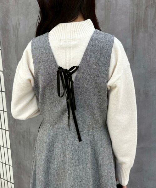 Couture Brooch / クチュールブローチ ニット・セーター | 【5色展開】やわらかヤクライクニット | 詳細10