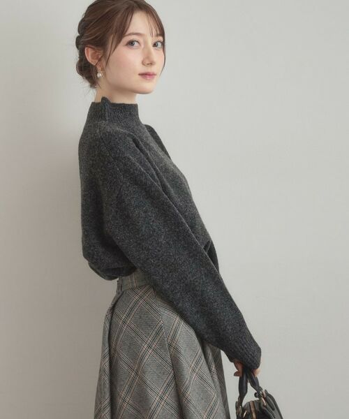 Couture Brooch / クチュールブローチ ニット・セーター | 【5色展開】やわらかヤクライクニット | 詳細14