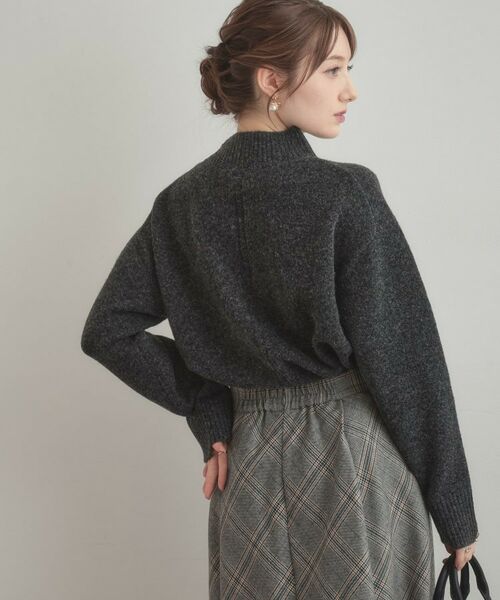 Couture Brooch / クチュールブローチ ニット・セーター | 【5色展開】やわらかヤクライクニット | 詳細15