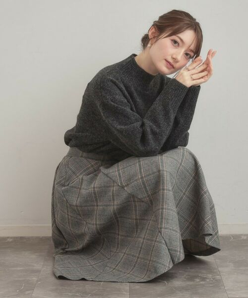 Couture Brooch / クチュールブローチ ニット・セーター | 【5色展開】やわらかヤクライクニット | 詳細16