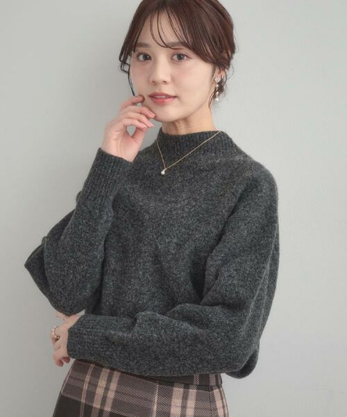 Couture Brooch / クチュールブローチ ニット・セーター | 【5色展開】やわらかヤクライクニット | 詳細19