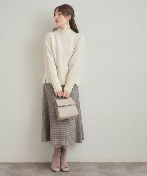 Couture Brooch / クチュールブローチ ニット・セーター | 【5色展開】やわらかヤクライクニット | 詳細2