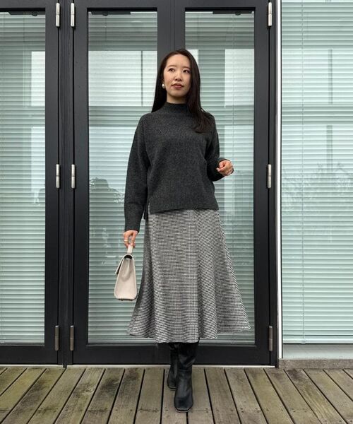 Couture Brooch / クチュールブローチ ニット・セーター | 【5色展開】やわらかヤクライクニット | 詳細20