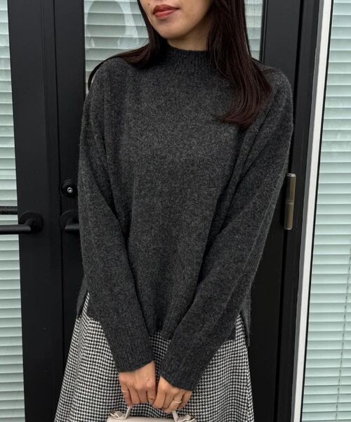 Couture Brooch / クチュールブローチ ニット・セーター | 【5色展開】やわらかヤクライクニット | 詳細23