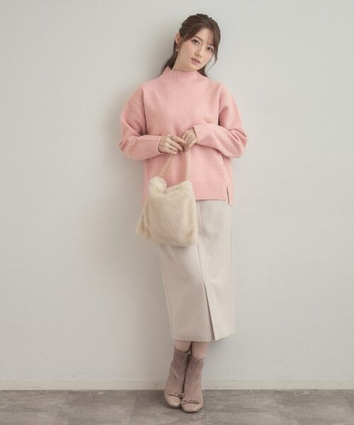 Couture Brooch / クチュールブローチ ニット・セーター | 【5色展開】やわらかヤクライクニット | 詳細24