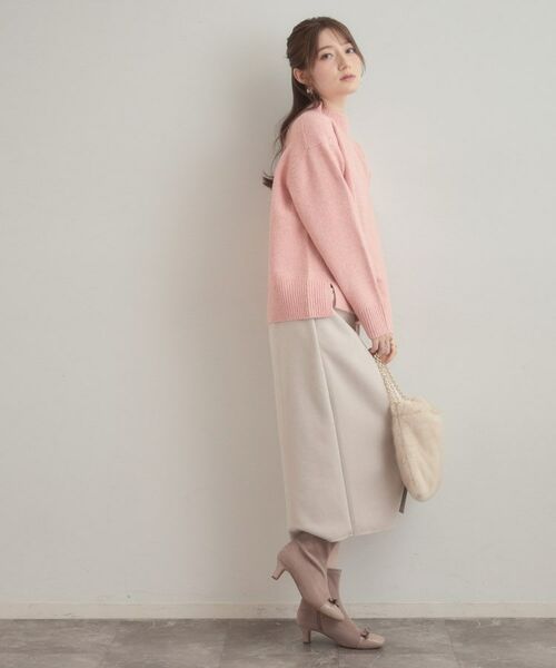 Couture Brooch / クチュールブローチ ニット・セーター | 【5色展開】やわらかヤクライクニット | 詳細25