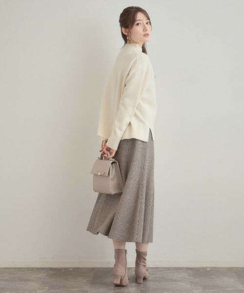 Couture Brooch / クチュールブローチ ニット・セーター | 【5色展開】やわらかヤクライクニット | 詳細3