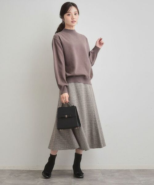 Couture Brooch / クチュールブローチ ニット・セーター | 【後ろ姿も着映える・通勤】バックレースアップ微起毛ニット | 詳細11