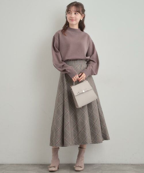 Couture Brooch / クチュールブローチ ニット・セーター | 【後ろ姿も着映える・通勤】バックレースアップ微起毛ニット | 詳細18