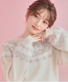 Couture Brooch / クチュールブローチ ニット・セーター | 【着映え】求心フェザーニット