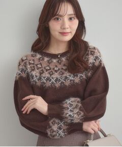 Couture Brooch / クチュールブローチ ニット・セーター | 【着映え】求心フェザーニット