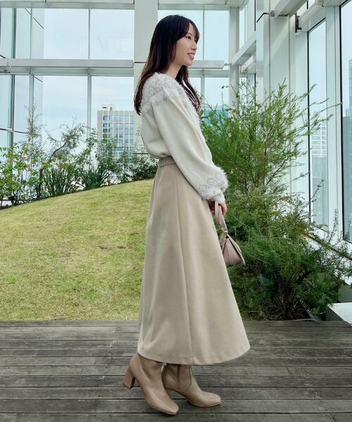 Couture Brooch / クチュールブローチ ニット・セーター | 【着映え】求心フェザーニット | 詳細12