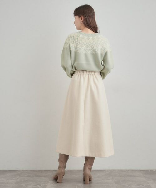 Couture Brooch / クチュールブローチ ニット・セーター | 【着映え】求心フェザーニット | 詳細17