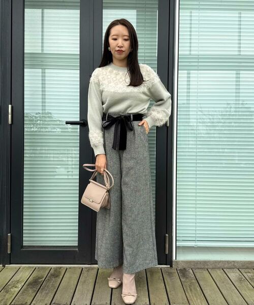 Couture Brooch / クチュールブローチ ニット・セーター | 【着映え】求心フェザーニット | 詳細21