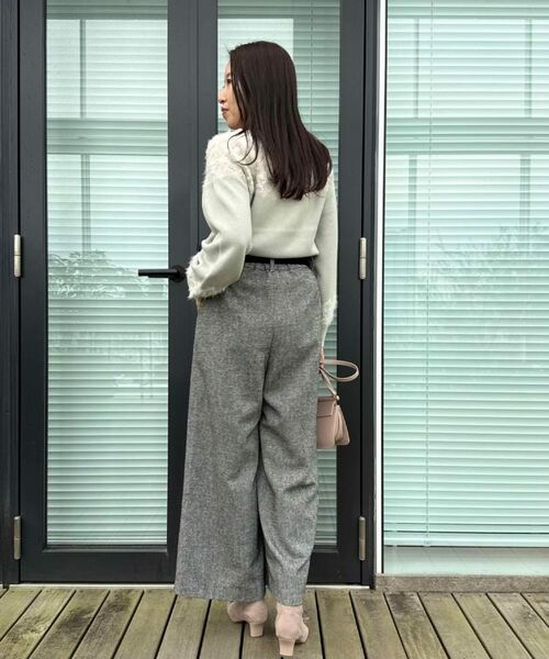 Couture Brooch / クチュールブローチ ニット・セーター | 【着映え】求心フェザーニット | 詳細23