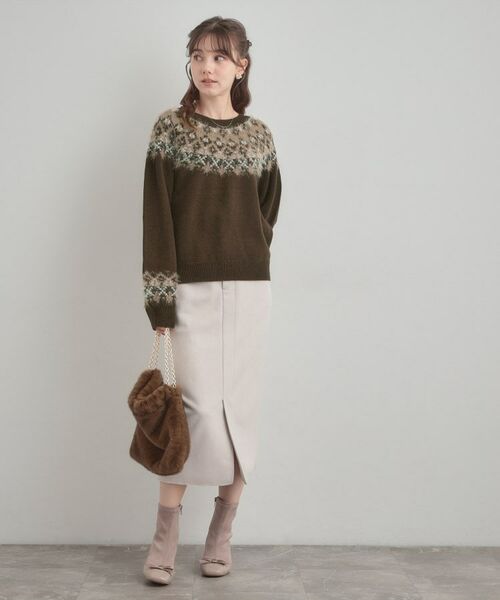 Couture Brooch / クチュールブローチ ニット・セーター | 【着映え】求心フェザーニット | 詳細27