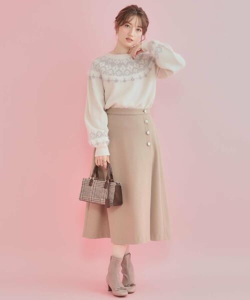 Couture Brooch / クチュールブローチ ニット・セーター | 【着映え】求心フェザーニット | 詳細8