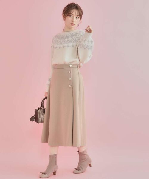 Couture Brooch / クチュールブローチ ニット・セーター | 【着映え】求心フェザーニット | 詳細9