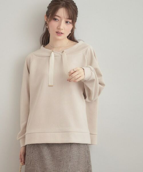 Couture Brooch / クチュールブローチ カットソー | スエードダンボールプルオーバー | 詳細1