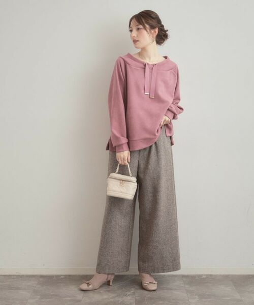 Couture Brooch / クチュールブローチ カットソー | スエードダンボールプルオーバー | 詳細11