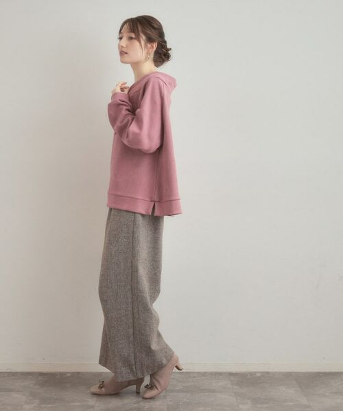 Couture Brooch / クチュールブローチ カットソー | スエードダンボールプルオーバー | 詳細12