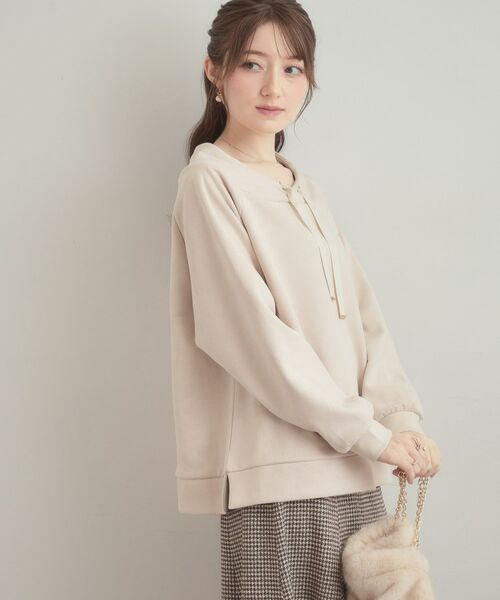 Couture Brooch / クチュールブローチ カットソー | スエードダンボールプルオーバー | 詳細2