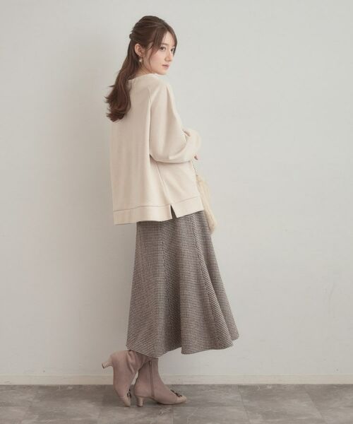 Couture Brooch / クチュールブローチ カットソー | スエードダンボールプルオーバー | 詳細6