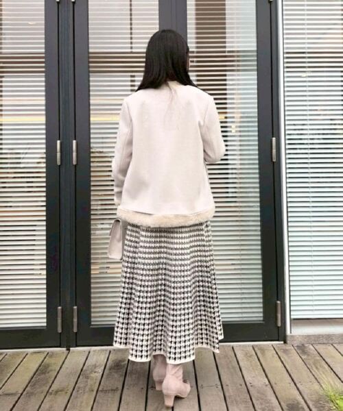 Couture Brooch / クチュールブローチ その他アウター | 【大人レディ・フェイクファー取り外し可能】ケープ風ショートコート | 詳細16