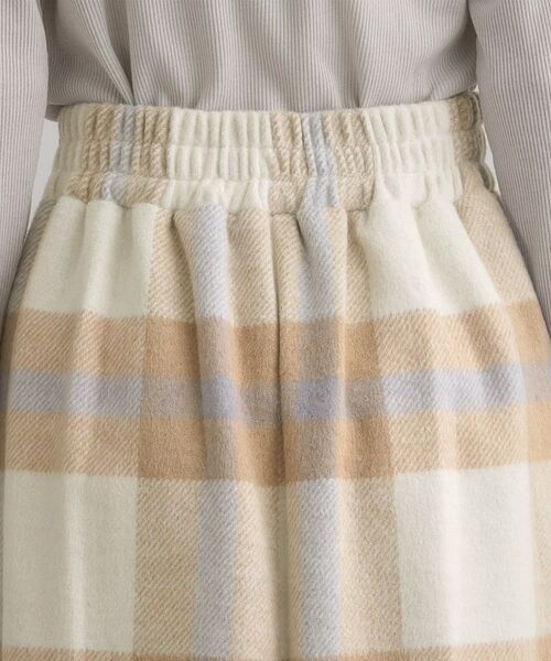 Couture Brooch / クチュールブローチ スカート | 起毛チェックIラインスカート | 詳細19