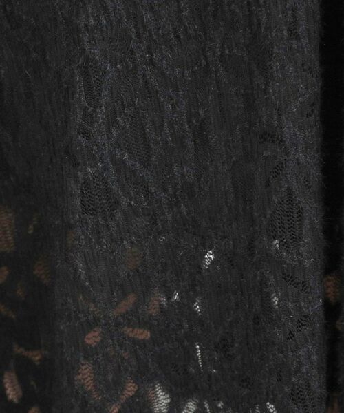 Couture Brooch / クチュールブローチ ロング・マキシ丈スカート | 起毛フラワーレーススカート | 詳細14