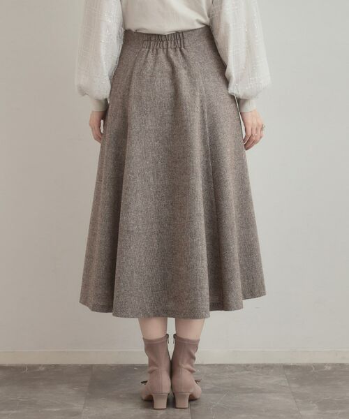 Couture Brooch / クチュールブローチ スカート | 【通勤・大人上品】ラメツイード フレアスカート | 詳細30