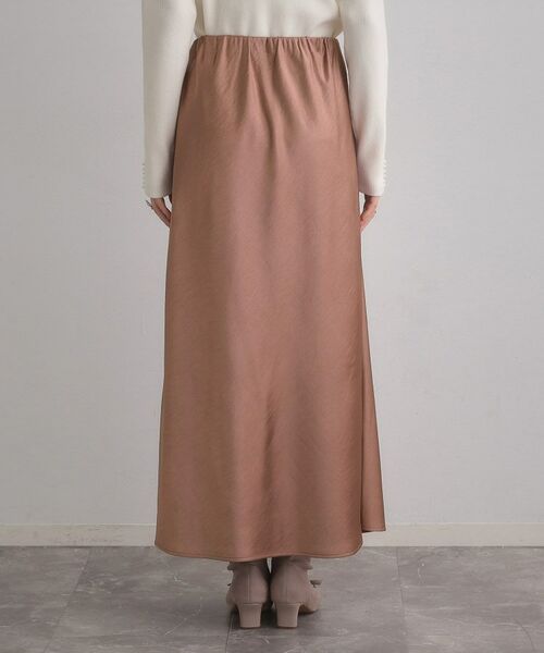 Couture Brooch / クチュールブローチ ロング・マキシ丈スカート | シルキーヘビーサテンスカート | 詳細24