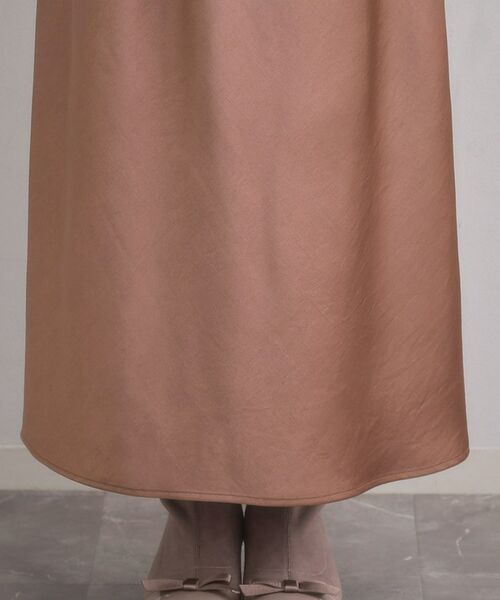 Couture Brooch / クチュールブローチ ロング・マキシ丈スカート | シルキーヘビーサテンスカート | 詳細27