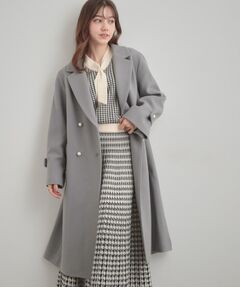 Couture Brooch / クチュールブローチ その他アウター | 【大人上品・ベルト付き】パール調釦チェスターコート