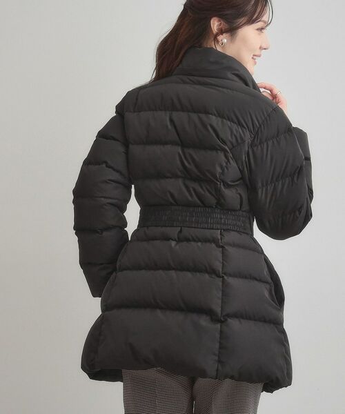 Couture Brooch / クチュールブローチ ダウンジャケット・ベスト | 【2WAY・ベルト付き】フードフェイクファー ミドル丈ダウンコート | 詳細28