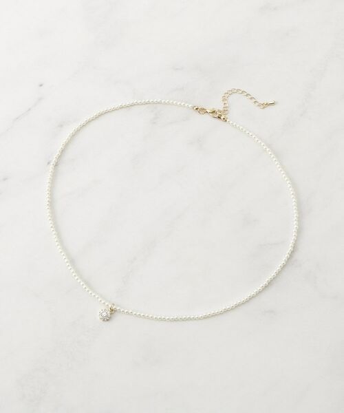 Couture Brooch / クチュールブローチ ネックレス・ペンダント・チョーカー | プチパール調ネックレス | 詳細2